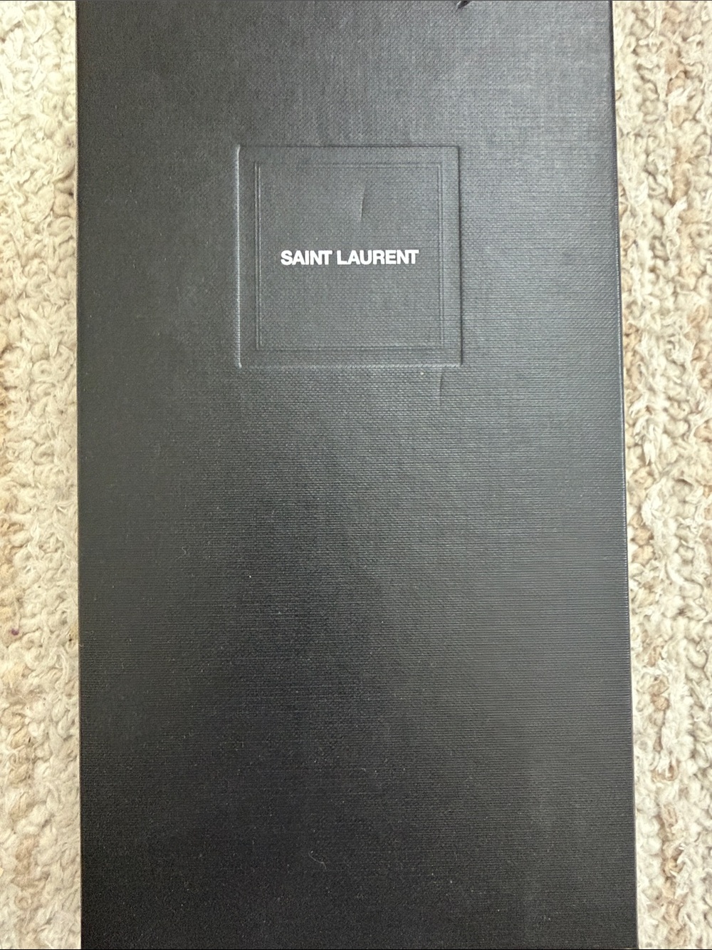 Saint Laurent Black Logo Presentation Box